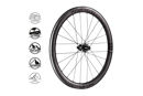 Picture of Cyclopromo Pair Wheels Metron 45 SL Disc Clincher/TL