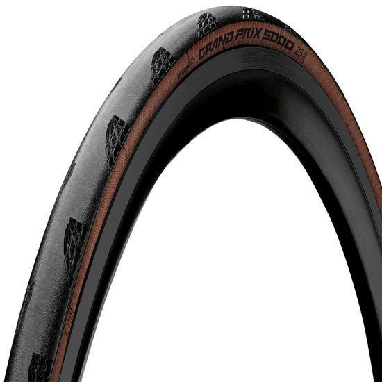 Picture of CONTINENTAL GrandPrix 5000 700X28 Black Transparent Tyre 
