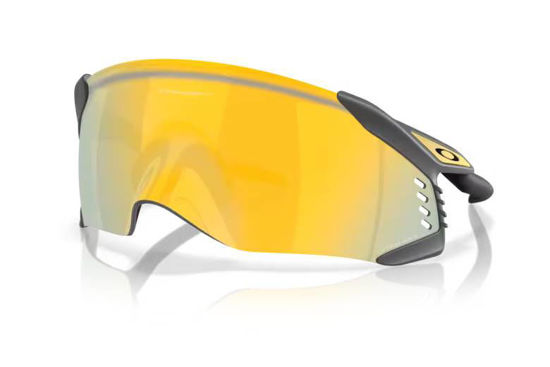 Visualizza i dettagli per OAKLEY Occhiali Velo Kato Matte Carbon con lente Prizm 24K Immagine di OAKLEY Occhiali Velo Kato Matte Carbon con lente Prizm 24K