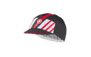 Picture of CASTELLI HORS CATEGORIE CAP DARK GRAY/SILVER GRAY/RED