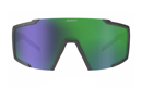 Picture of SCOTT SHIELD SUNGLASSES grey marble / green chrome