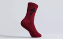 Picture of SPECIALIZED Calze Cotton Tall Logo DONNA - MAROON