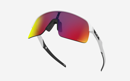Immagine di OAKLEY occhiali Sutro Lite Matte White Lente Prizm Road