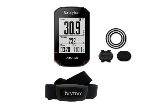 Picture of BRYTON RIDER Cyclocomputer GPS 320T Cadence and HRM