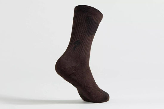 Picture of SPECIALIZED Cotton Tall Socks Brown Garment Wash