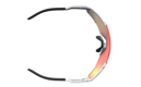 Picture of SCOTT Compact Shield Cycling Glasses White Matt Red Chrome
