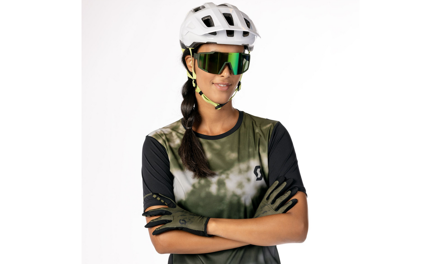 Immagine di SCOTT Shield Compact Occhiali Soft Teal Green da Ciclismo