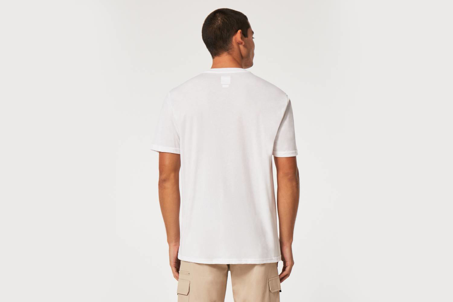 Picture of OAKLEY T-Shirt Rough Edge B1B Tee White