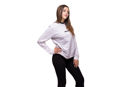 Picture of Gusoline Sweatshirt White French Terry for Woman