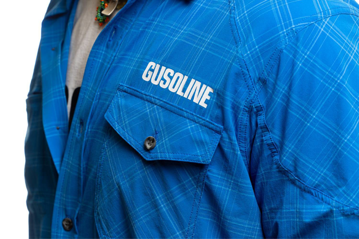 Picture of Gusoline Montura Shirt Blu