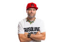 Picture of GUSOLINE Snapback Red Cap 