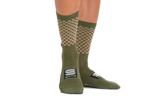 Picture of Sportful Checkmate Socks Beetle