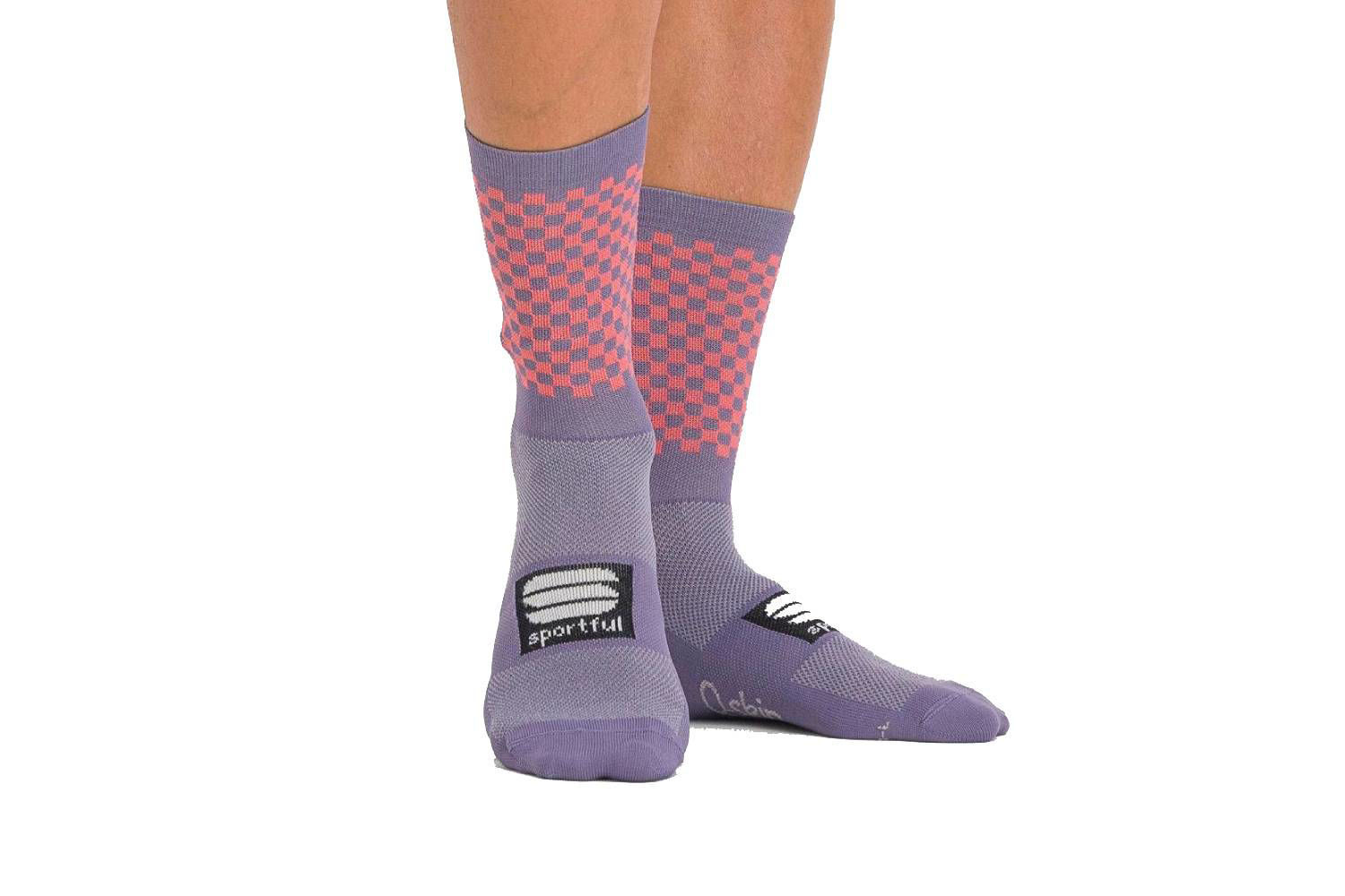 Picture of Sportful Checkmate Socks Mulled Grape