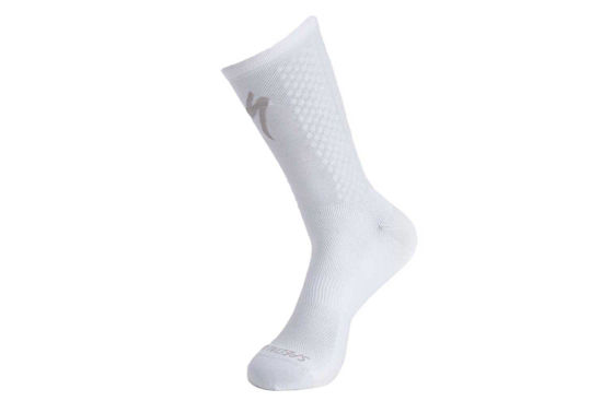 Picture of SPECIALIZED Knit Tall White Cycling Socks