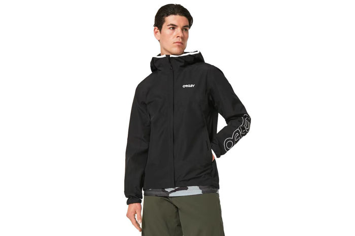 OAKLEY Giacca Elements Shell Jacket Nera- Baldoni Bike Shop Forlì