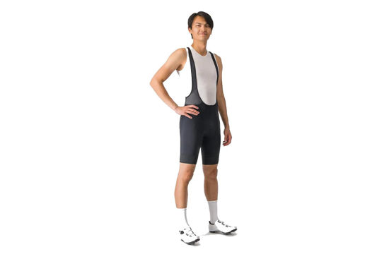 Picture of CASTELLI Salopette ENTRATA 2 Black Bibshort 