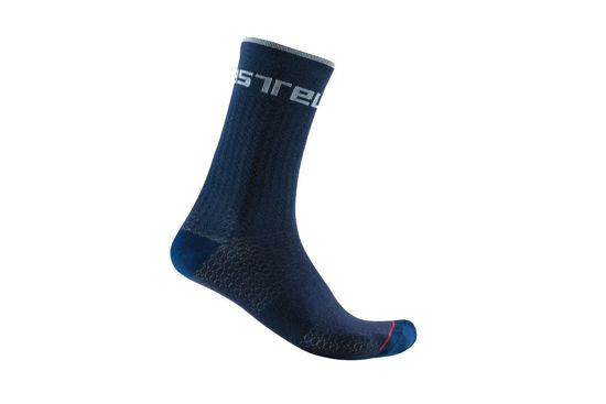 Picture of CASTELLI Distanza 20 Belgian Blu Socks 