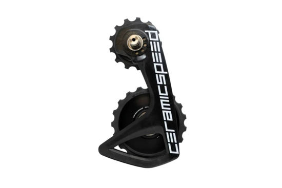 Immagine di Ceramicspeed Gabbia Cambio OSPW RS Alpha con Pulegge  12v Carbon SH 9250 + 8150 - Team Edition