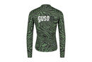 Immagine di GUSO Maglia Thermal CAMO Jersey Grigio-Verde Ciclismo