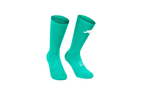 Immagine di ASSOS Calza Racing Socks S11 Halo Green Ciclismo