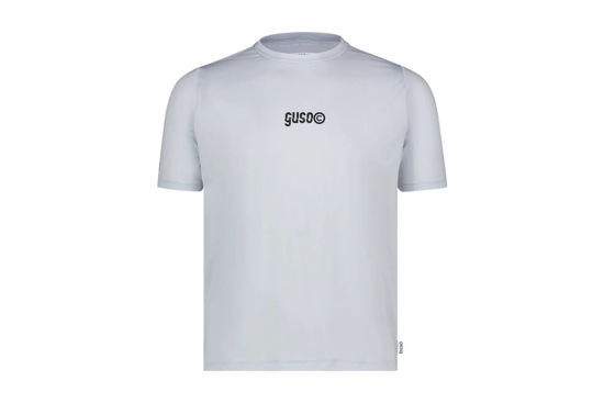 Immagine di Guso Tee Shirt Bianco Ghiaccio Logo Crew