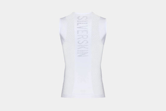 Visualizza i dettagli per SILVERSKIN Canotta Intima Larete White da Ciclismo Immagine di SILVERSKIN Canotta Intima Larete White da Ciclismo