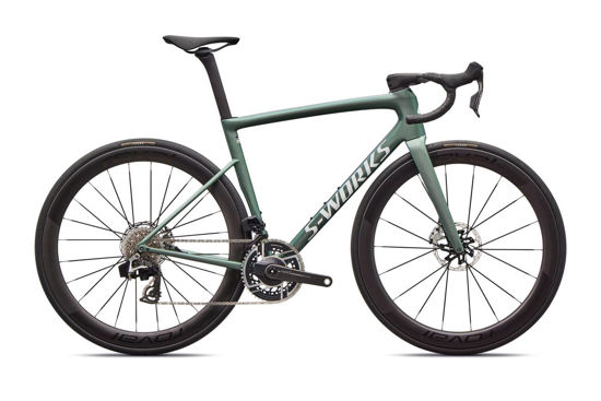 Immagine di SPECIALIZED S-Works Tarmac SL8 Sram Red AXS Gloss Premium Fjord Metallic