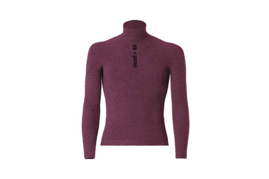 Picture of SILVERSKIN Maglia Intima Stay Fresh Burgundy logo Guso