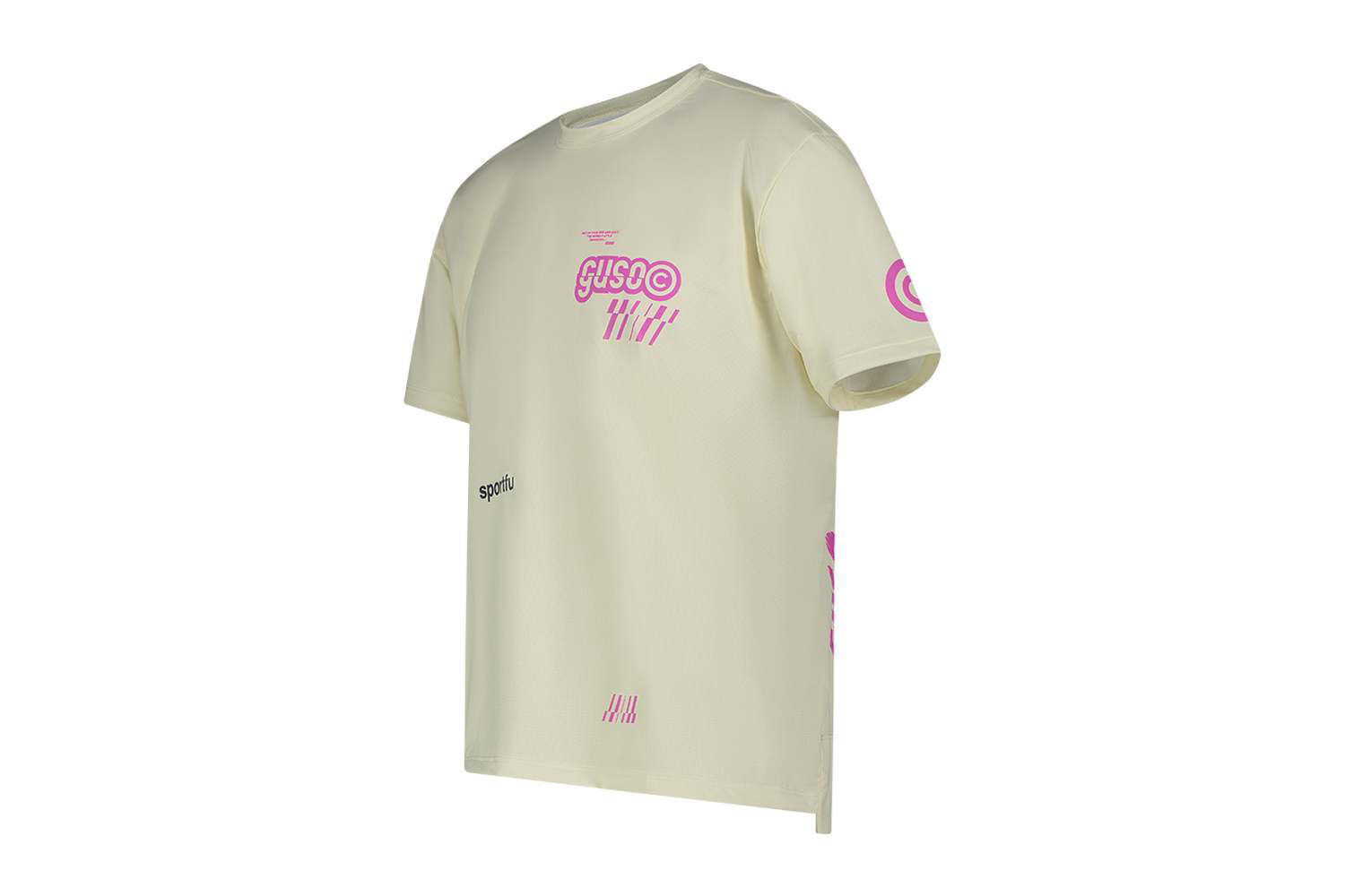 Immagine di Sportful Maglia Supergiara Tee Cream logo GUSO