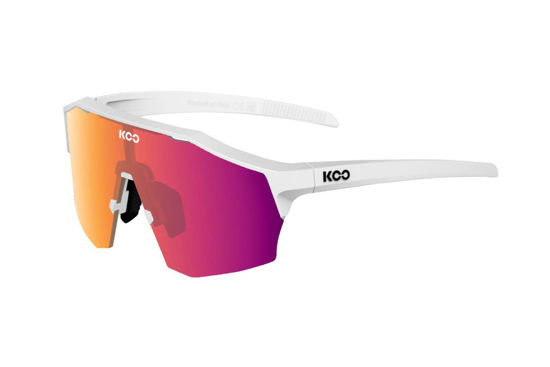 Picture of KOO Occhiale Alibi White Matt Photochromic Fuchsia Mirror