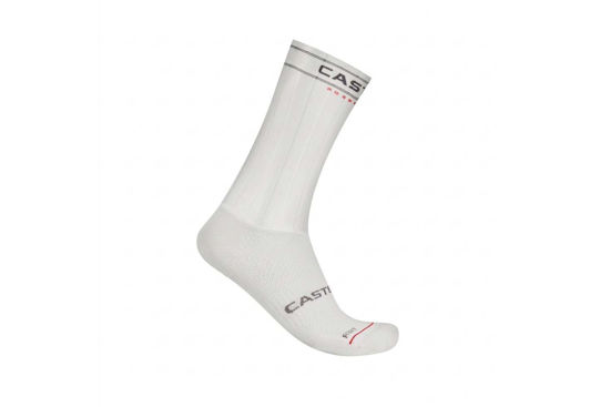 Picture of CASTELLI Calza Fast Feet 4 White Ciclismo