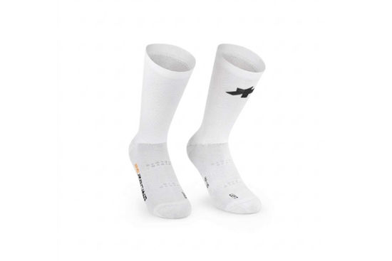 Picture of ASSOS Calza Racing Socks S11 White Ciclismo