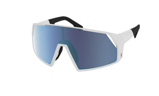 Picture of Scott Occhiali Pro Shield White Matte AMP Beryl Blue Chrome S3