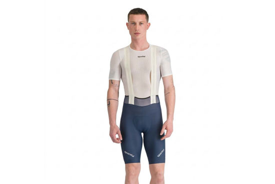 Picture of Sportful Pantaloncino Hyperepic Bibshort Galaxy Blue