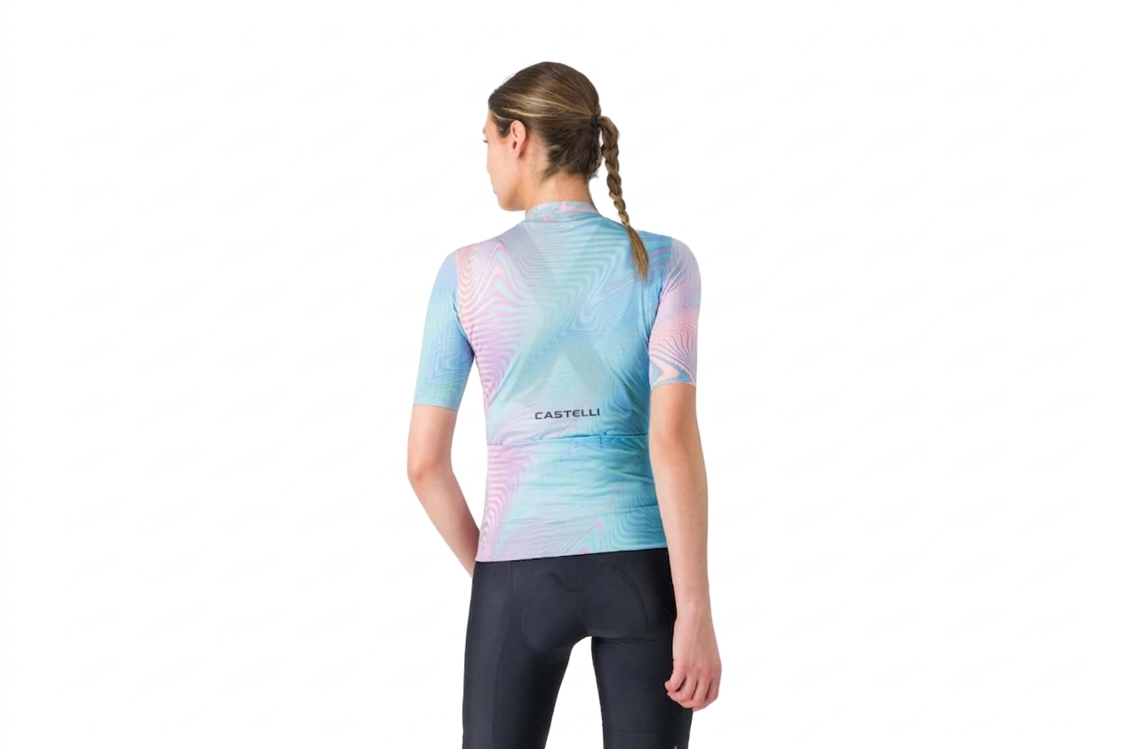 Immagine di CASTELLI Maglia Donna Cosmic Vortex Jersey Multicolor Pink Green