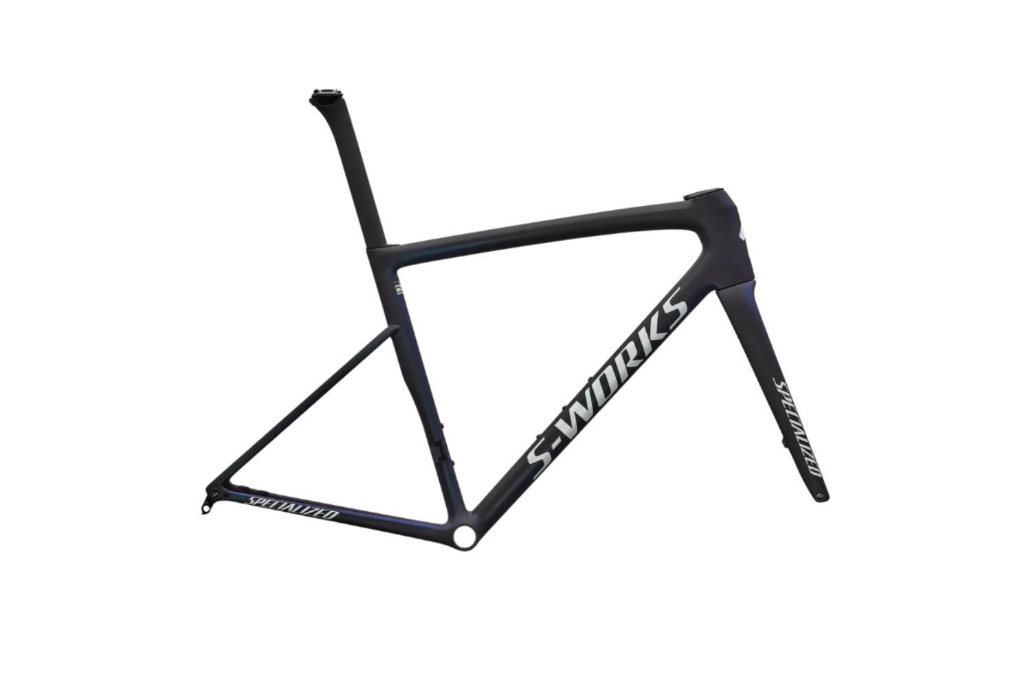 Immagine di SPECIALIZED Telaio S-Works Tarmac SL8 Satin Carbon Cyan to Blue