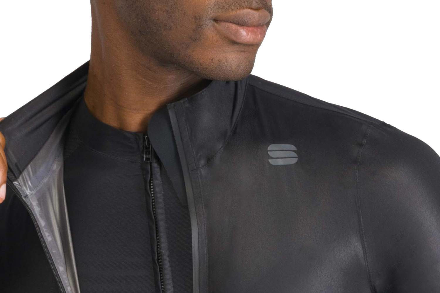 Picture of Sportful Aqua Light Jacket Black