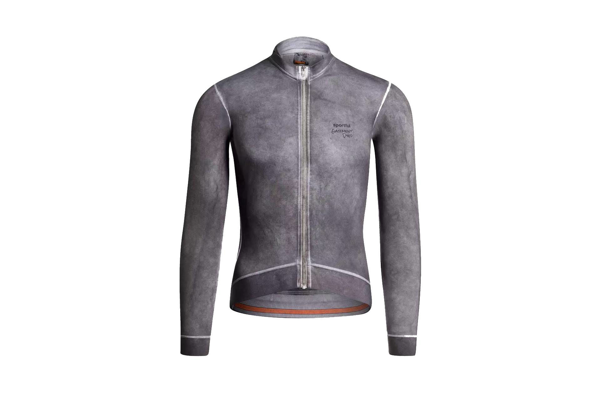 Picture of Sportful Maglia Dyed Thermal Jersey Smoky Grey