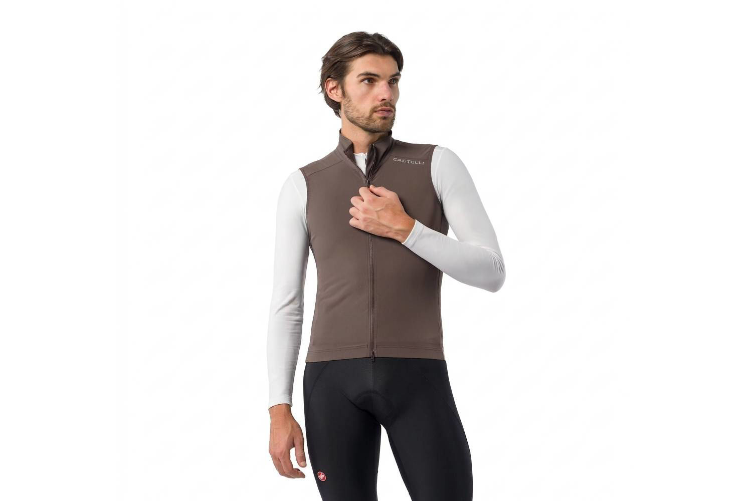 Immagine di CASTELLI Gilet Smanicato Espresso 2 Vest Chestnut