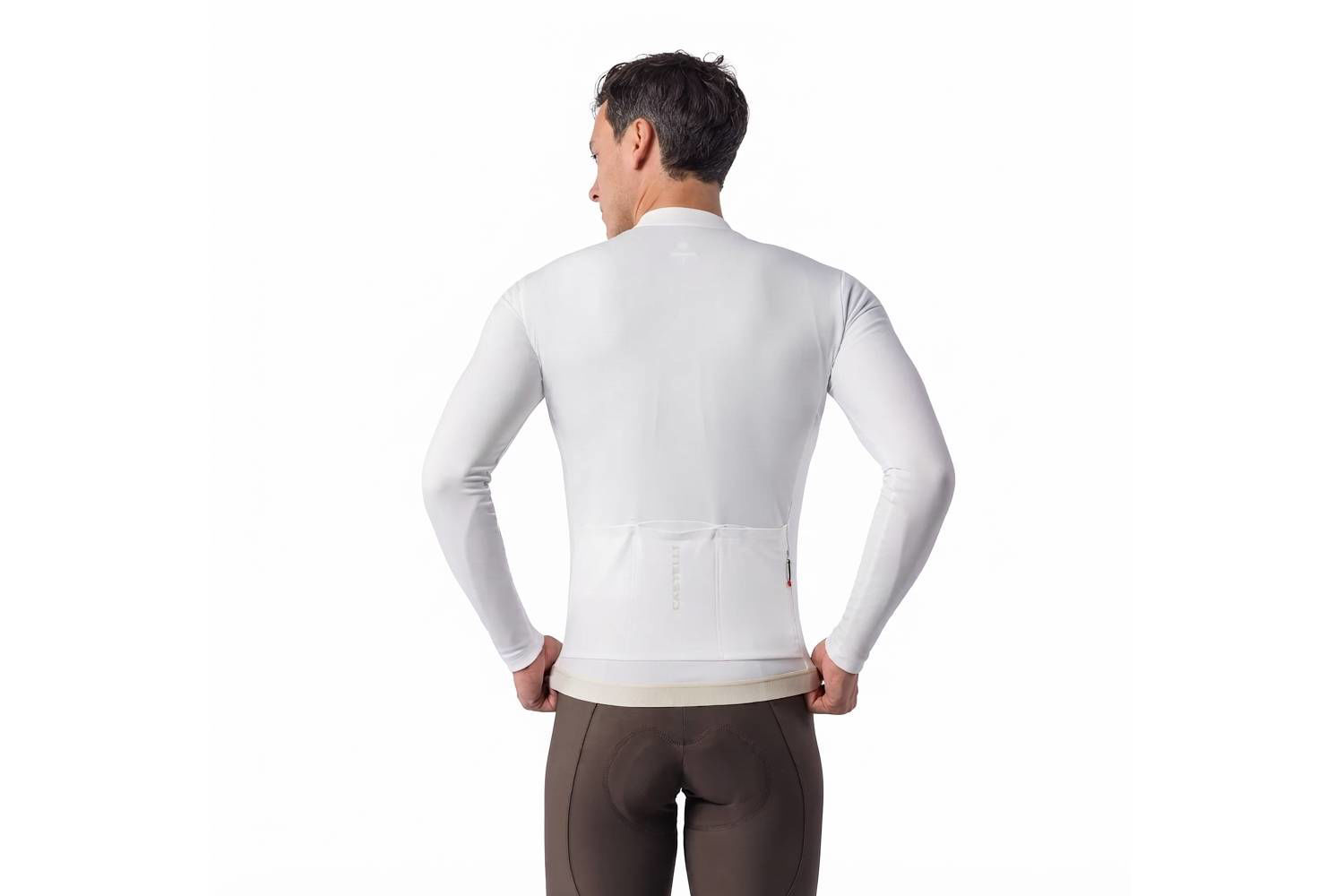 Picture of CASTELLI Maglia Espresso Thermal 2 Jersey Ivory